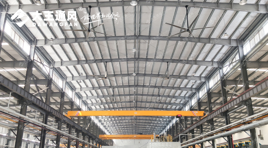 降温通风不再难！大王通风为拓普集团倾力打造舒适工作环境！